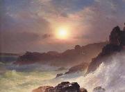 Frederic E.Church Coast Scene,Mount Desert china oil painting reproduction